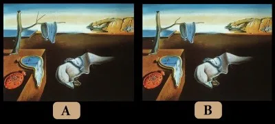 Parmi, ces deux tableaux, quel est le faux ?