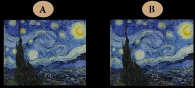 Parmi, ces deux tableaux, quel est le vrai ?