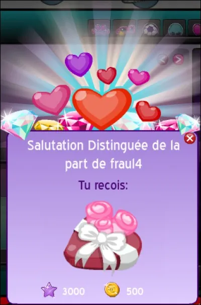 Est-ce que les non VIP peuvent faire des salutations ?