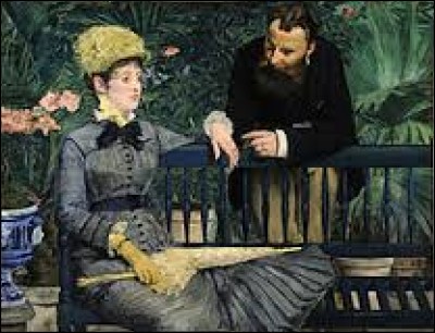 Qui a peint "Dans la serre" entre 1878 et 1879 ?