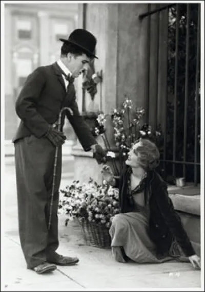Quel est ce film avec Charlie Chaplin et Virginia Cherrill, sorti en 1931 ?
