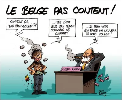 Perle des assurances : Ne pouvant plus travailler à la suite de mon accident, j'ai dû vendre mon commerce ...