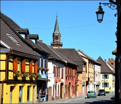 WINTZENHEIM, WITTENHEIM, WITTELSHEIM - Dans quelle région se situent ces trois communes ?