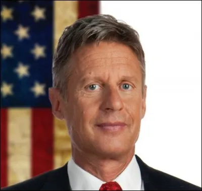 Gary Johnson est arrivé en troisième position. Quel est son résultat ?