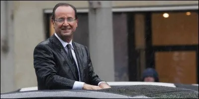 On pourra dire que ce quinquennat aura été marqué par les apparitions d'Hollande sous la pluie.

Complétez cette comptine : Il pleut, il mouille, c'est la fête à la...