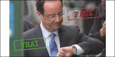 Alors, soit notre président dispose d'une montre à deux faces, soit nous avons bien été dans la m**** pendant 5 ans !

Vrai ou faux ? La marque de montres Rolex est suisse.