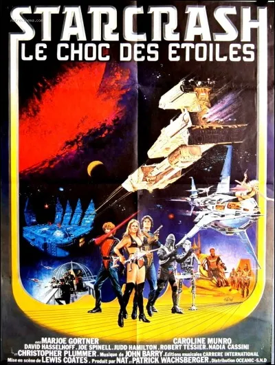 Surfant sur le succès de Star Wars sorti un an auparavant, Luigi Cozzi réalise le film d'exploitation SF "Starcrash" (Starcrash, Le Choc des Etoiles) en 1978. Mais qui est le compositeur de la bande son ?
