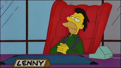 Après Carl, un autre ami d'Homer, Lenny, à votre avis de quelle origine est-il ?