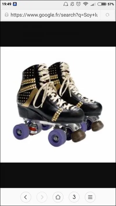 À qui appartiennent ces patins ?