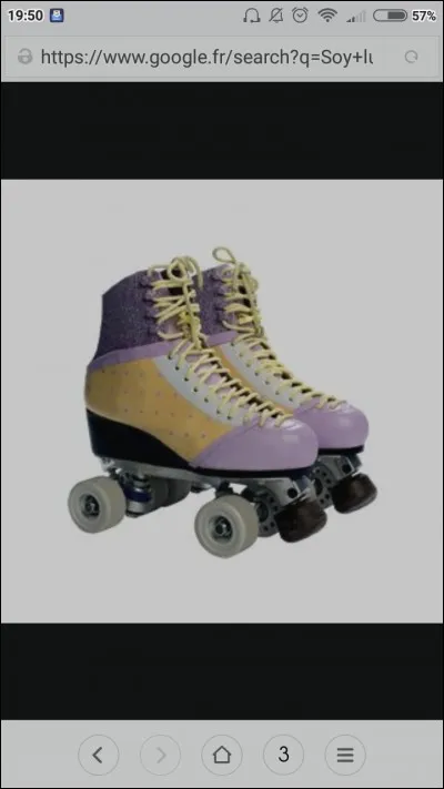 À qui appartiennent ces patins ?