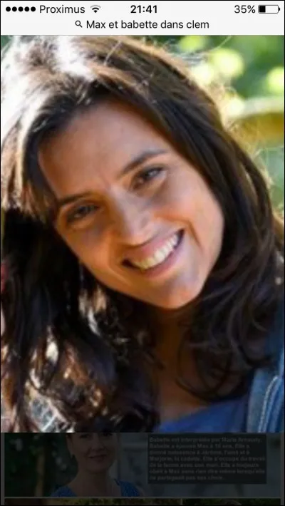 Comment s'appelle l'amie de Clem qu'elle a rencontrée en prison ?