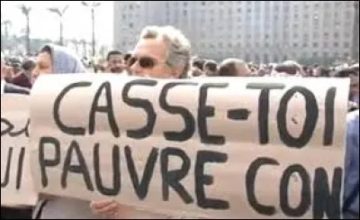 Quelle célébrité française a dit "Casse-toi pauv'con" ?