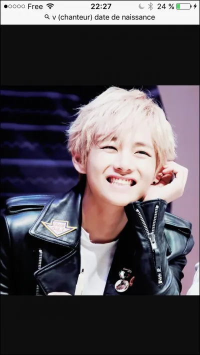 Quelle est la date de naissance de V ?
