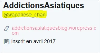 Possèdes-tu un pseudo japonais contenant des suffixes tel que -kun -chan -san, etc. ?