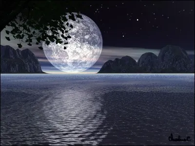 Dans le phénomène des marées, que fait la Lune ?