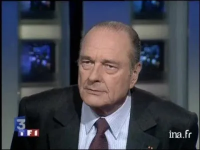 Jacques Chirac est candidat une quatrième fois. En quelle année ?