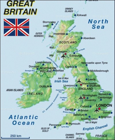En quelle année les Celtes ont-ils colonisé la Grande-Bretagne ?