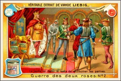 La guerre des Deux Roses est une rivalité entre :