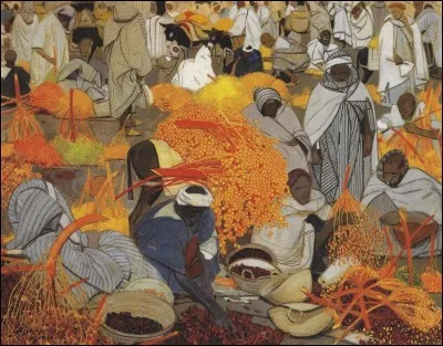 L'artiste français Jacques Majorelle avait peint sa villa d'une couleur portant son nom, le ... majorelle.