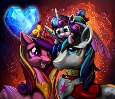 Pourquoi Cadance et Shining Armor ont-ils appelé leur fille "Flurry Heart " ?