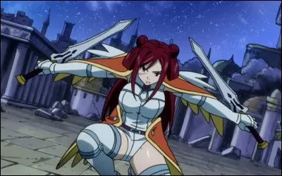 Qui a choisi le nom de famille d'Erza ? (Scarlett)