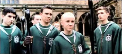 Qui est le capitaine de l'équipe de Quidditch de Serpentard ?