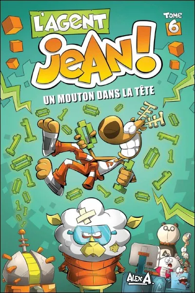 Quel est le nom du cerveau artificiel auquel Jean et Billy connectent chacun leur conscience dans le tome 6 de "L'Agent Jean !" ?