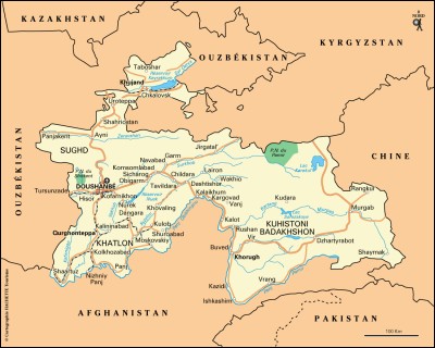De quel pays le Tadjikistan devint-il indépendant en 1991 ?