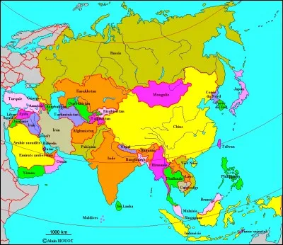 Dans quelle partie de l'Asie se situe le Tadjikistan ?