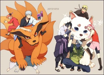 De quelles couleurs se compose le logo du manga ?