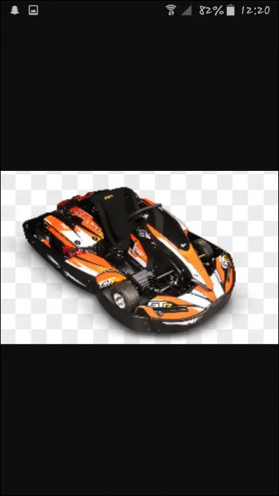 Après l'accident du kart, qui a dû aller à l'hôpital car il/elle était blessé(e) ?