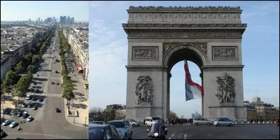 Retournons « place Charles de Gaulle » !
Cette place portait le nom de « place de l'Etoile » à sa création. Ce nom est lié aux douze artères qui partent en étoile depuis « l'Arc de triomphe », au centre de la place. Parmi ces 12 artères, certaines ont changé de nom au cours de l'histoire.
A vous de trouver une des avenues dont le nom a changé.