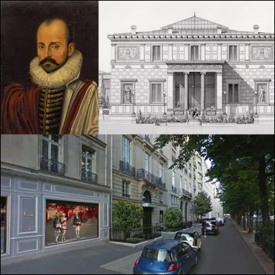 Allons « allée des veuves » !
Au début, c'était un simple chemin bordant le marais des gourdes. Par la suite, il prit le nom « d'allée des Soupirs » puis celui-ci avant de prendre son nom actuel ! Elle délimite une partie du triangle d'or parisien. Elle a été surnommée « allée des veuves ».
Où sommes-nous ?