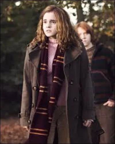 Hermione, pourquoi tu fais la t&ecirc;te ?