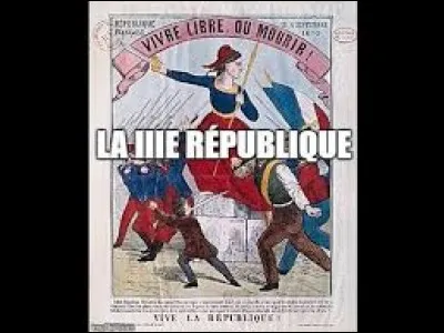En quelle année a débuté la IIIe République ?
