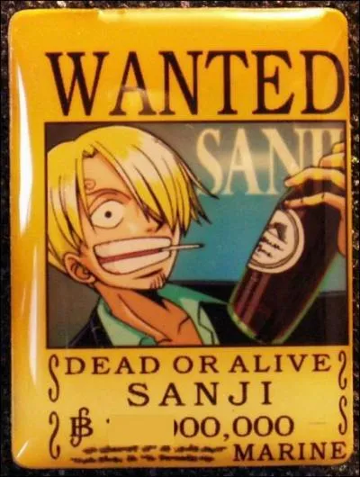 Sanji est mis  prix ?