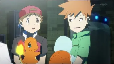 Dans Pokémon Origines, pourquoi Blue choisit-il un carapuce comme Pokémon de départ ?