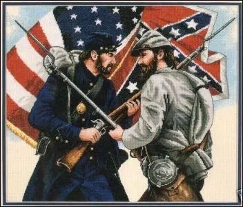 Il a combattu au dbut pour les Confdrs (tats du Sud) et ensuite pour les Fdrs (les tats de l'Union).