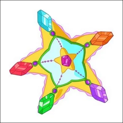 De quelle couleur est la gemme de la confiance en soi dans l'épisode 7 "La gemme de la confiance en soi" de la saison 5 ?