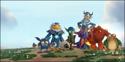 Les Skylanders principaux dans "Skylanders Academy" sont des Skylanders :