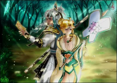 Quelles sont les races de ces personnages Lumineux et Venteux ? Et leurs noms ?
(Auteur : FoxieCSC)