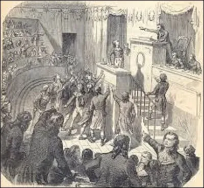 8 thermidor an II (26 juillet 1794), une série d'événements se déroula et vit la chute de Robespierre et des siens le lendemain, épisode que l'on appelle le 9 thermidor et qui marqua la fin de la Terreur. Robespierre montant à la tribune hurla pour reprendre la main, mais s'étrangla. Un député en profita pour lui lancer : "C'est le sang de Danton qui t'étouffe". Qui prononça cette phrase ?
