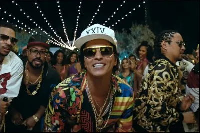 Avec quelle chanson Bruno Mars avait-il du succès en 2016 ?