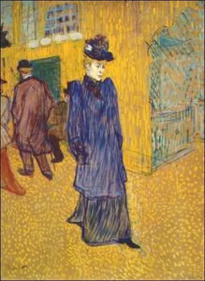 Qui était Jane Avril, peinte ici par Henri de Toulouse Lautrec ?