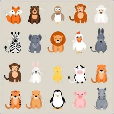 Quels animaux préfères-tu ?