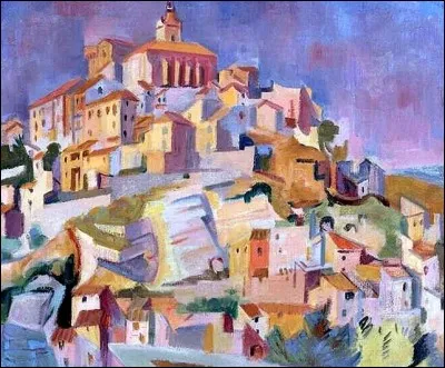 Qui a peint "Paysage provençal" ?