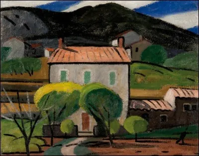 Qui a peint "Mas en Provence" ?
