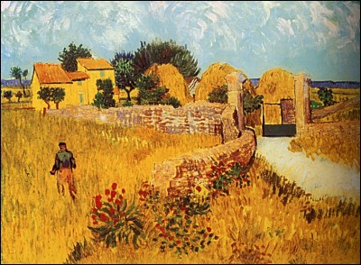 Qui a peint "Ferme en Provence" ?