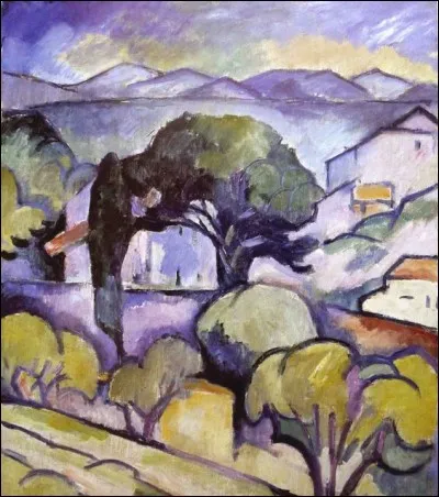 Qui a peint "Paysage de Provence, l'Estaque" ?