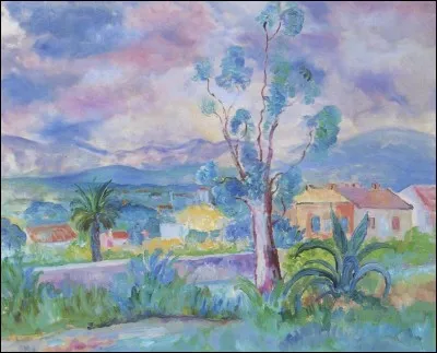 Qui a peint "Paysage de Provence" ?